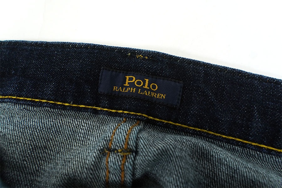 RALPH LAUREN デニムパンツ ワイドレッグ クロップド ジーンズ （デニムパンツ）｜POLO