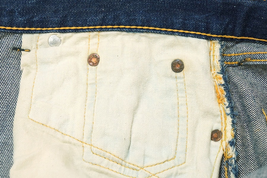 50's Levi's 501ZXX デニムパンツ 濃紺 実寸(W32 L31.5) 