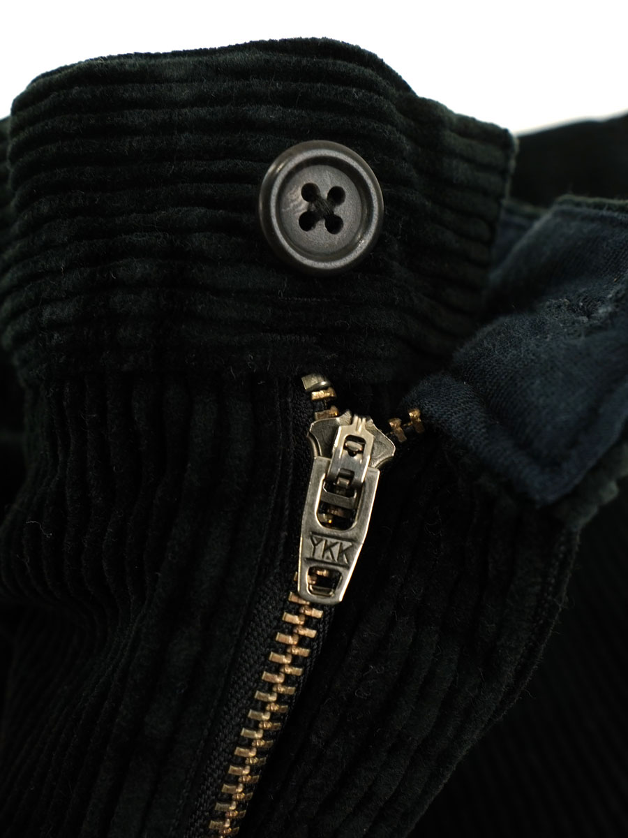 f*o様 ラルフローレン　コーデュロイパンツ　黒　32/30 ファスナーデザイン Polo by Ralph Lauren ポロラルフローレン ANDREW PANT 太畝