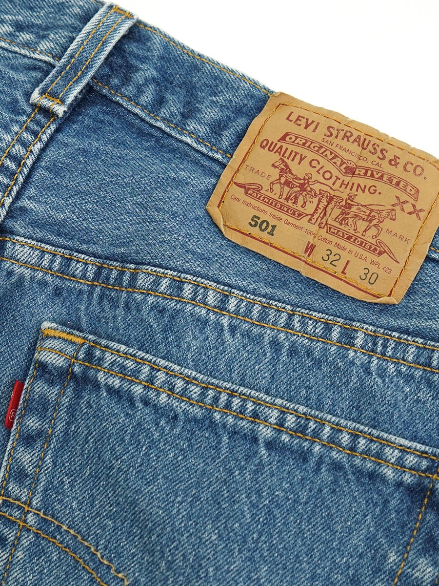90'S LEVI'S 501 JEANS ZIP CUSTOM (SIZE.W32 L30) MADE IN USA | NEW
