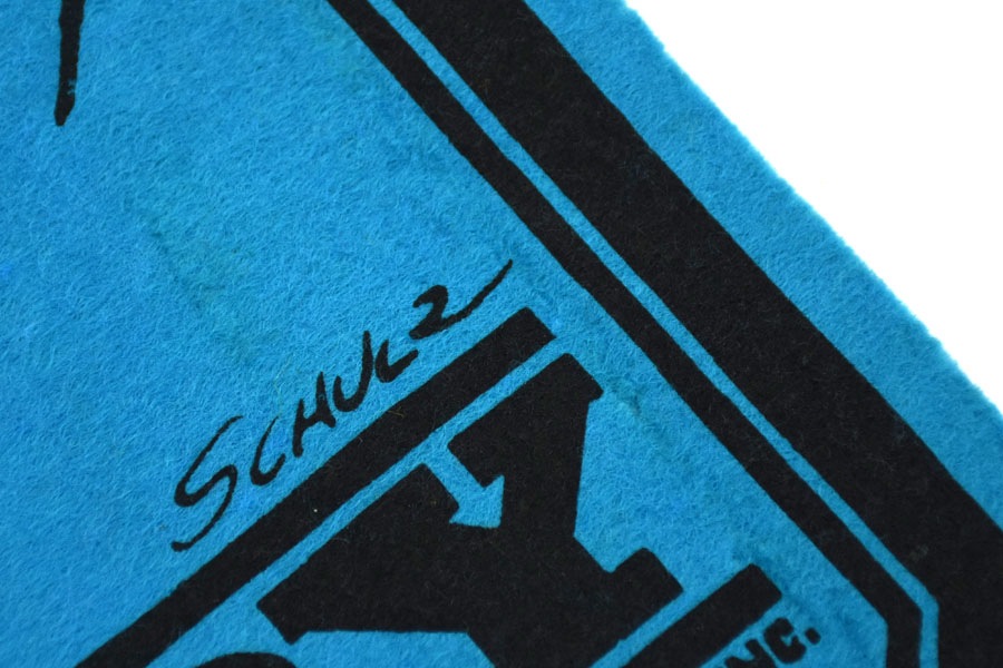 70's ''SNOOPY'' フェルトタペストリー ブルー DEAD | SOLD OUT