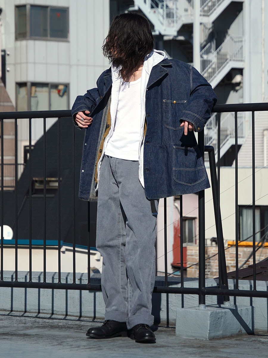 マーブ様 濃紺 80s ST.JOHN's BAY カバーオール 裏地付き 40's Lee 91-J ハウスマーク デニムカバーオール 濃紺 表記(50