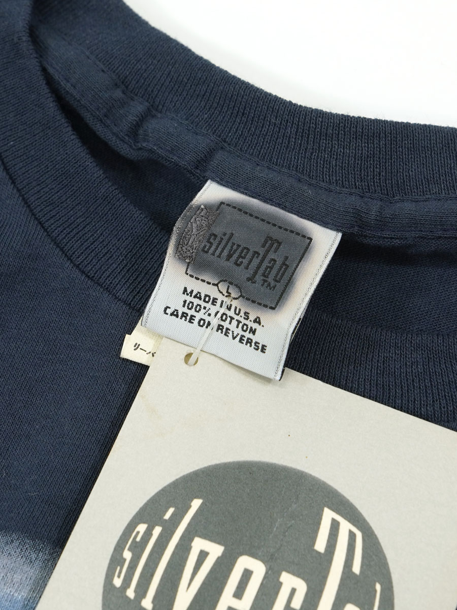 90's Levi's Silver Tab ロングスリーブTシャツ ネイビー 表記(L) USA