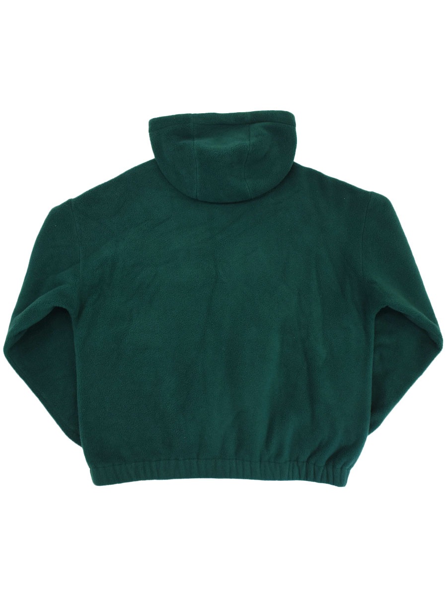 90's THE NORTH FACE フルジップ フリースパーカ グリーン 表記(L) USA