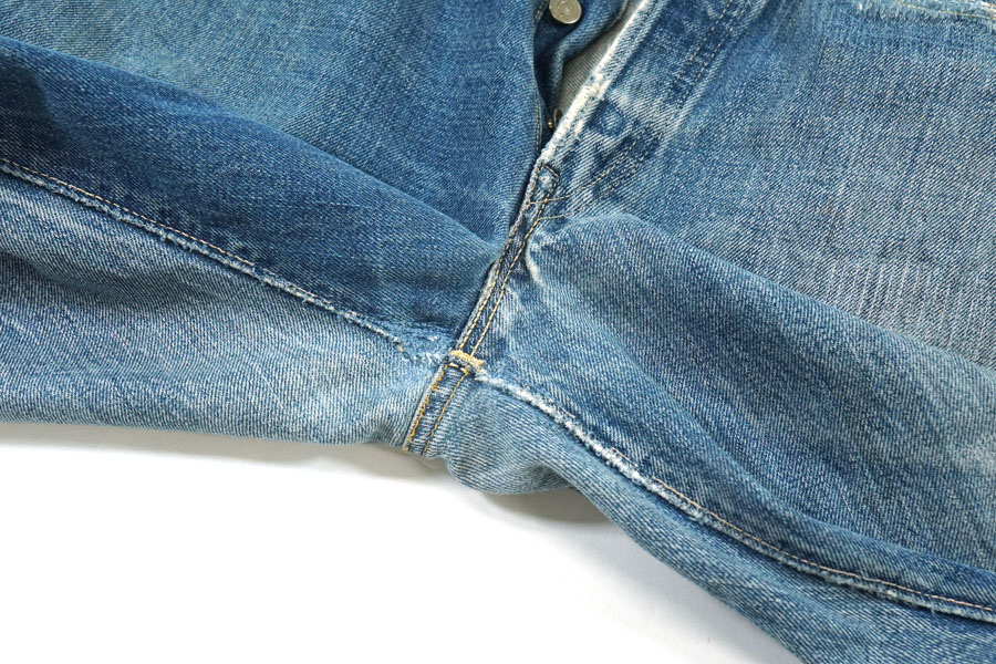 1930's Levi's 501XX 1937Model Multicolor Denim Waist Overalls