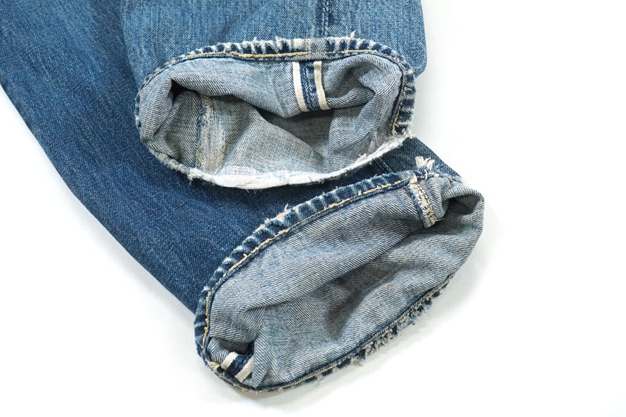 1930's Levi's 501XX 1937Model Multicolor Denim Waist Overalls