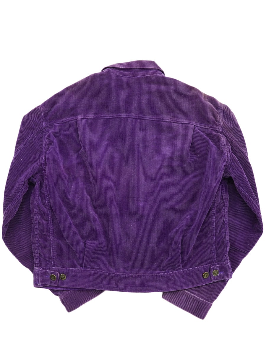 SMITH'S コーデュロイジャケット 2nd ハギ付 紫 USA製 80s 80's SMITH'S 2nd型 コーデュロイジャケット ハギ付き パープル 表記(M