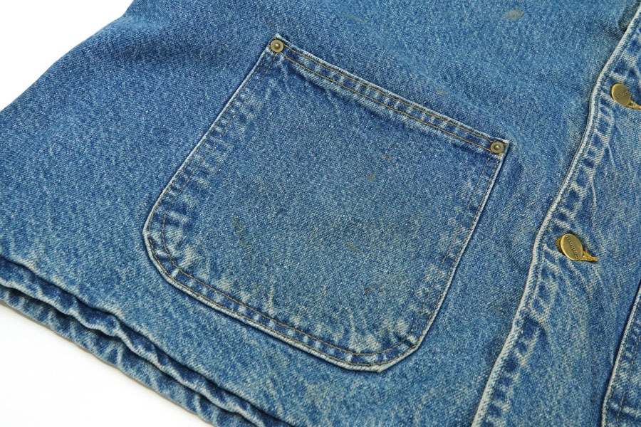 カーハート ブランケットライナー デニムチョアコート 表記(L)