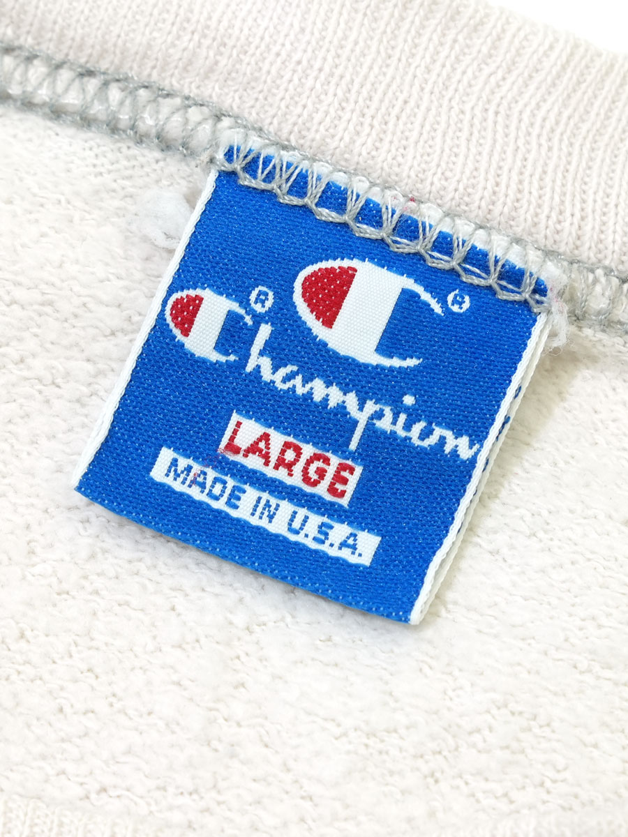 90's 青刺繍タグ チャンピオン ''PRINCETON'' 両面染み込みプリント
