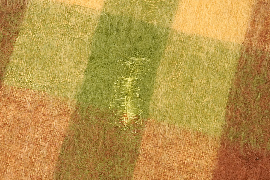 GLEN CREE　モヘア毛布 　グレンターフ　スコットランド製　WAKO GLEN CREE モヘア毛布 グレンターフ スコットランド製 WAKO GLEN CREE