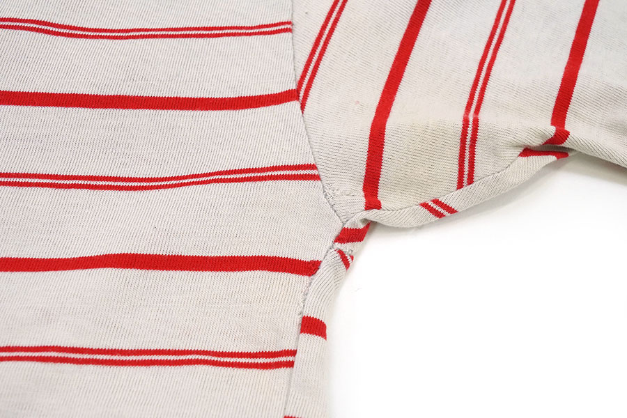 60'S LEADSCRAFT BORDER T SHIRT (APPROX.MEDIUM)