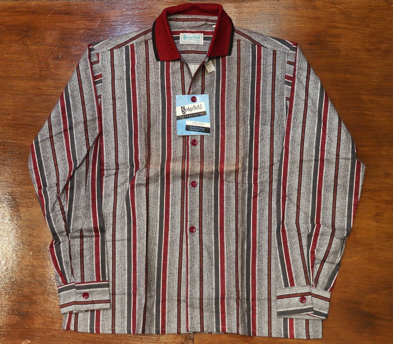 1950s DEAD STOCK , FLANNEL SHIRT , Size M