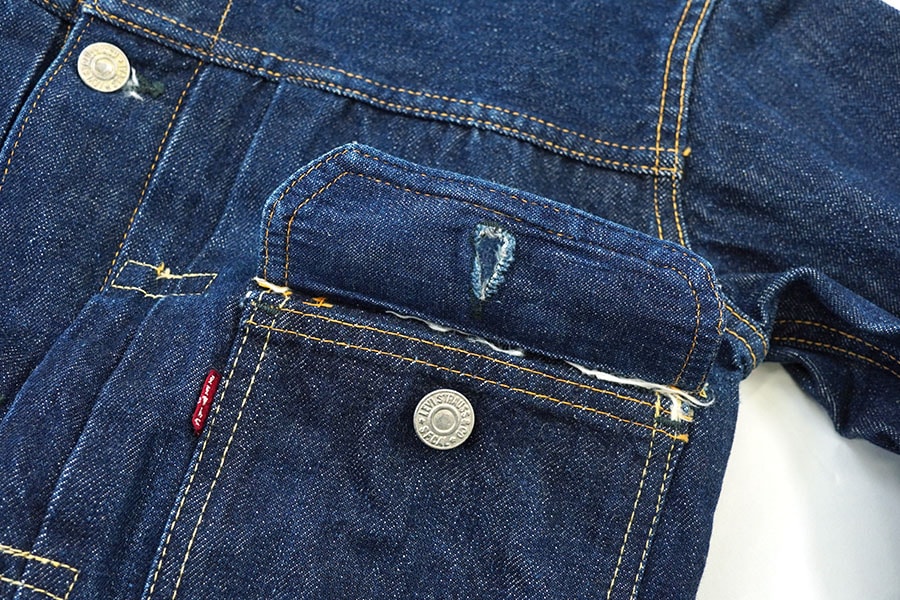 50's Levi's 507XX デニムジャケット 濃紺 実寸(36位)