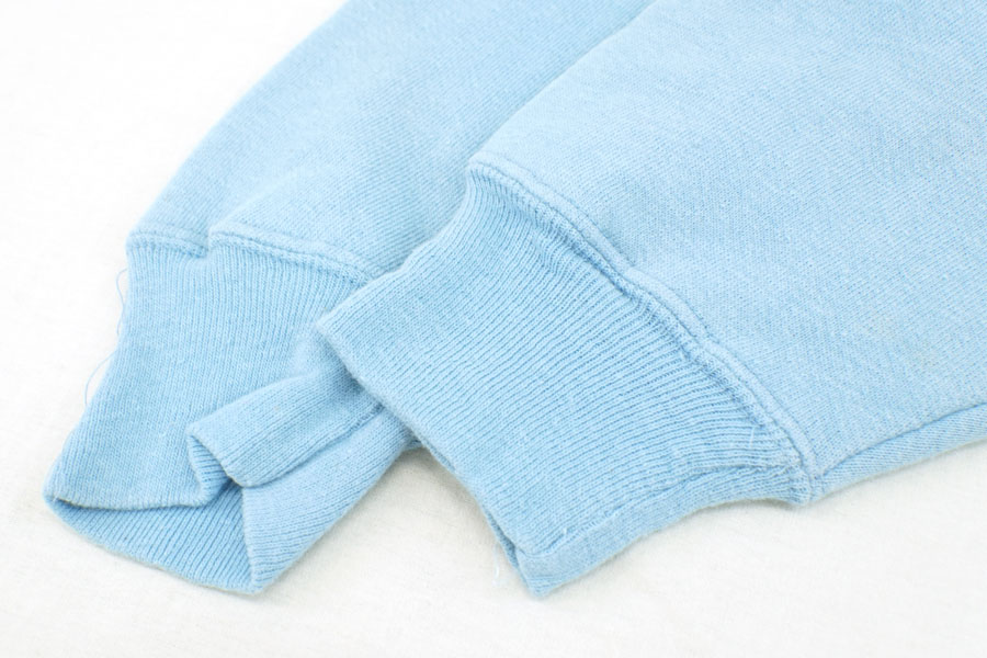 60's Cru Cut ''ILLINOIS'' ラグランスウェット スカイブルー 表記(M)