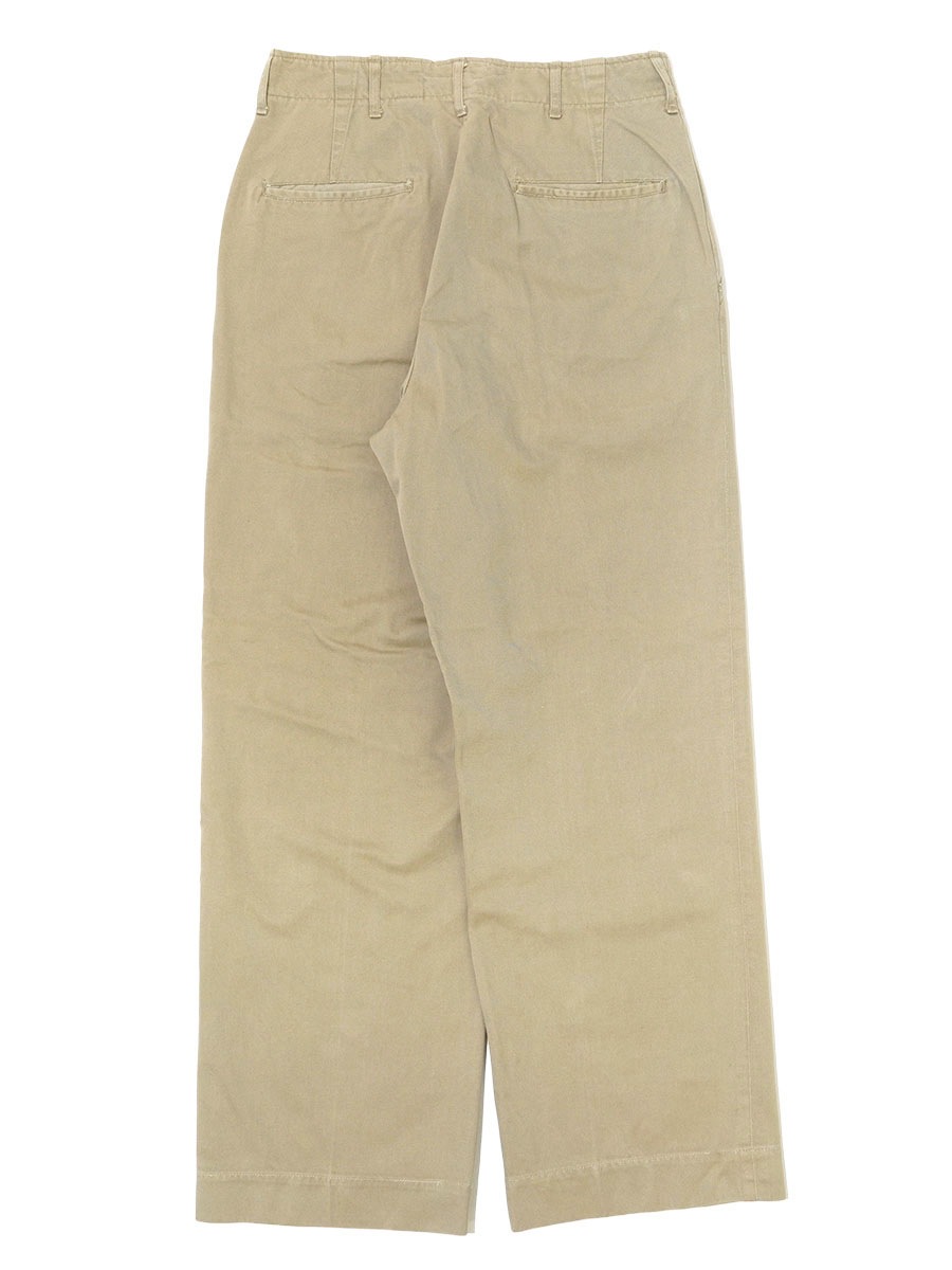 50'S U.S.ARMY M-1945 CHINO TROUSERS (APPROX.W29.5 L29) | NEW ITEM