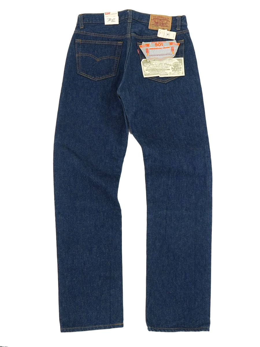 80'S LEVI'S 501 DENIM JEANS (SIZE.W33 L32) MADE IN USA NOS