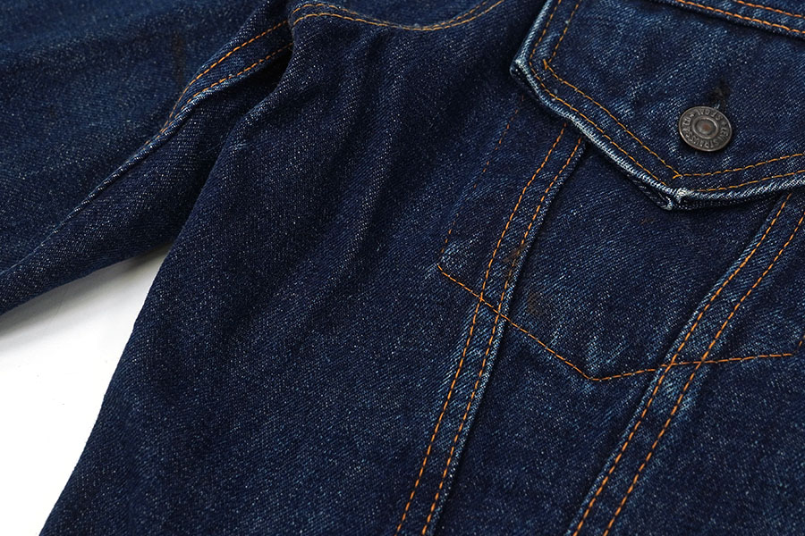 60's Levi's 71205 BIG-E デニムジャケット 濃紺 表記(40