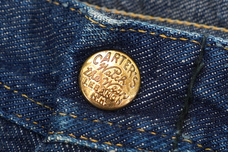 60's CARTER'S デニムパンツ 濃紺 実寸(38x30位) | すべての商品