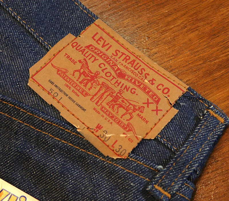 1970s DEAD STOCK , Levis 501 SINGLE , Size W30 L30