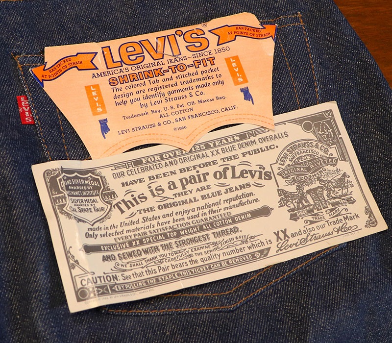 1970s DEAD STOCK , Levis 501 SINGLE , Size W30 L30