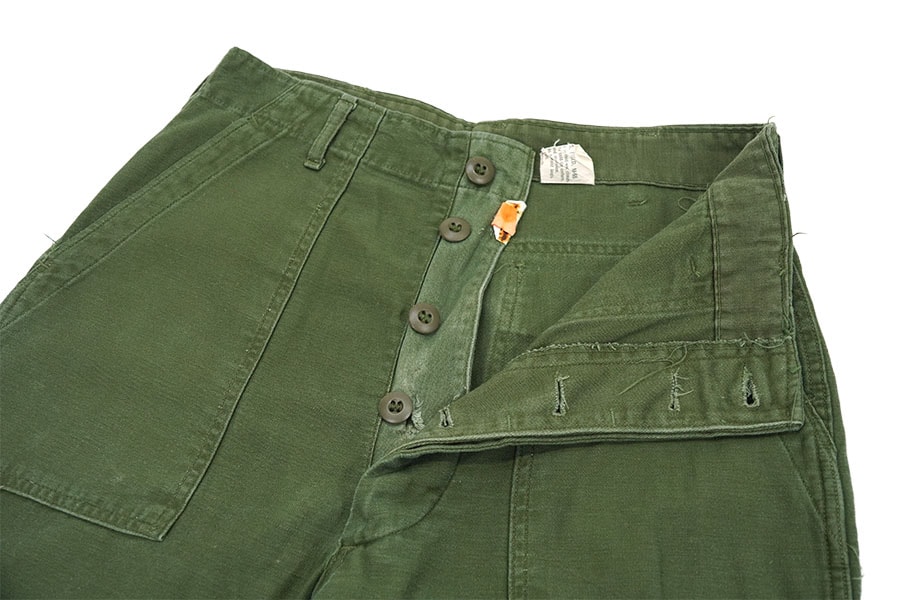 70's U.S.ARMY ベイカーパンツ ボタンフライ 表記(32x32) | NEW ITEM