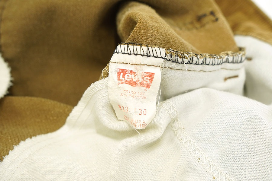 90's LEVI'S 519-1529 コーデュロイパンツ ブラウン 表記(W33 L30) USA製