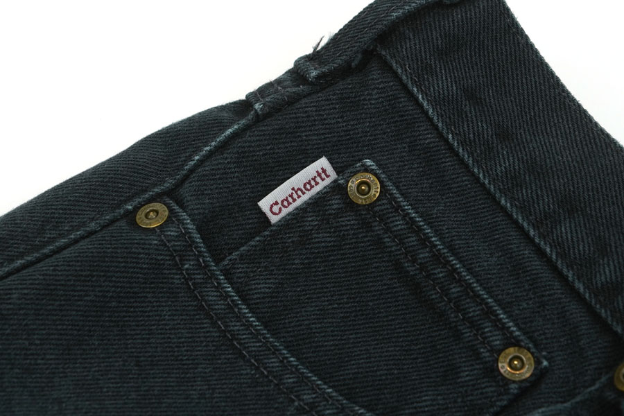 カーハート ブラックデニムパンツ 実寸(37x31位) | すべての商品