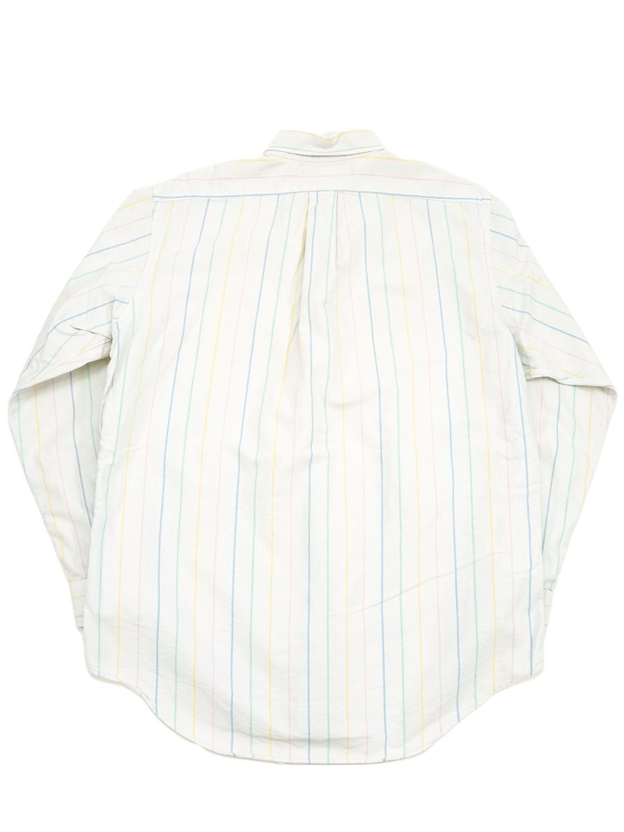RALPH LAUREN 100% COTTON STRIPE L/S B.D.SHIRT (SIZE. 16-34) | NEW
