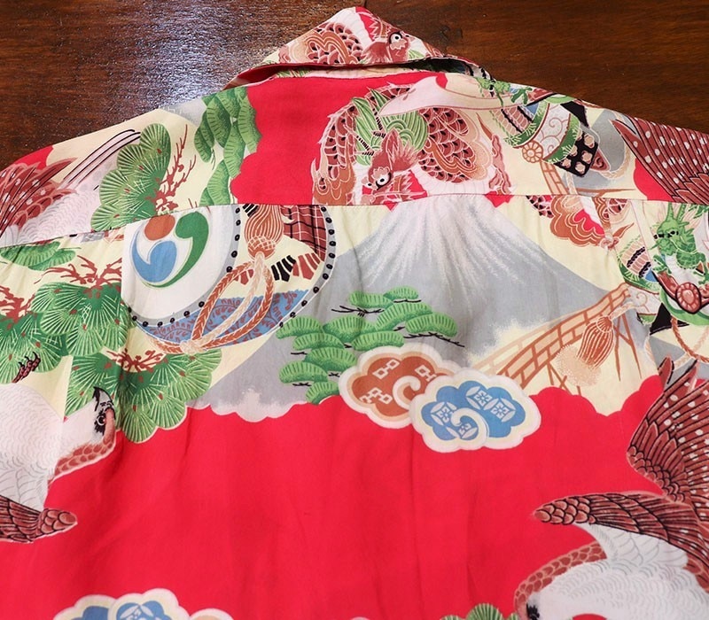 1940s HAWAIIAN SHIRT , Size Ｍ