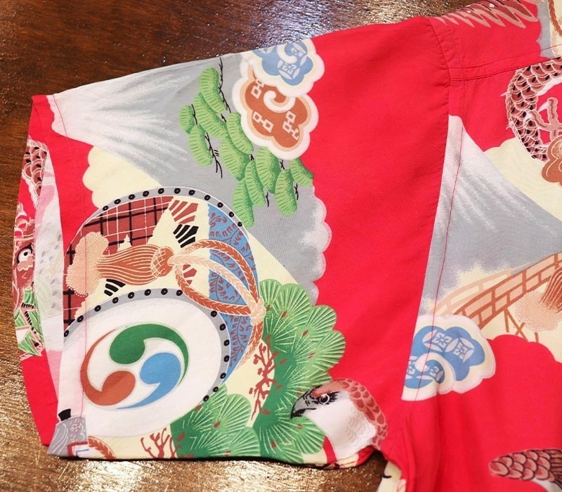 1940s HAWAIIAN SHIRT , Size Ｍ