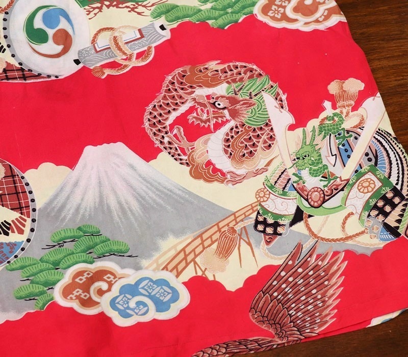1940s HAWAIIAN SHIRT , Size Ｍ