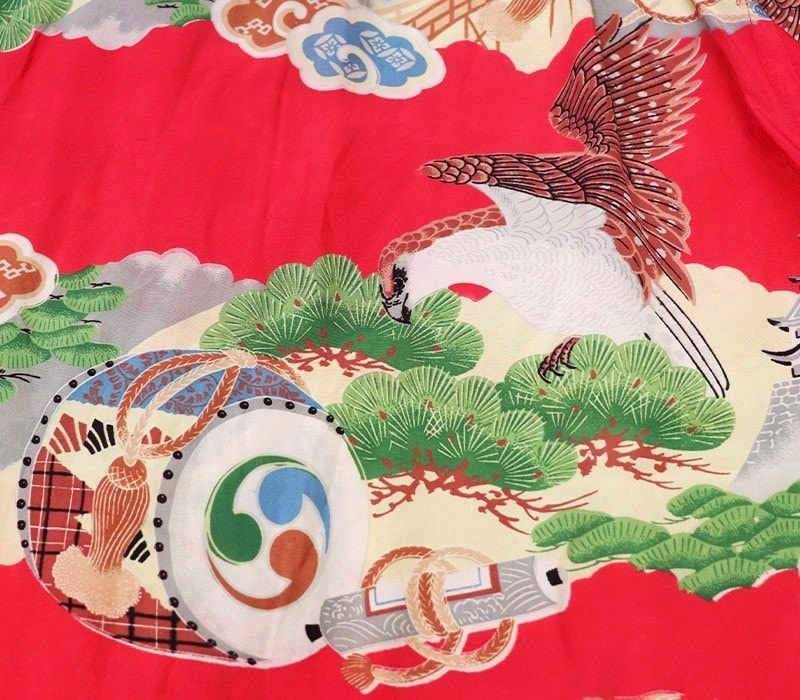 1940s HAWAIIAN SHIRT , Size Ｍ