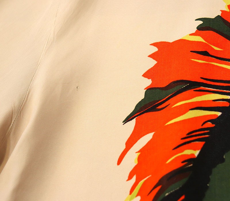 1940s BACK PANEL HAWAIIAN SHIRT , Size M