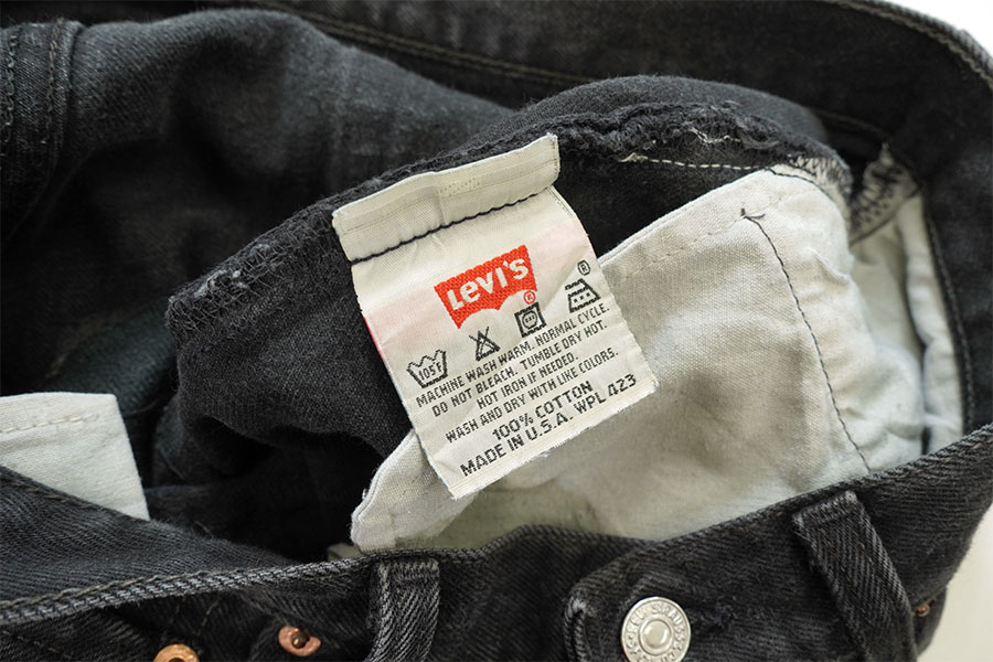 90's Levi's 501 ブラック デニムパンツ 表記(33x30) USA製 | NEW ITEM