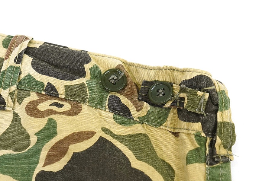 60's～ ダックハンターカモ ベイカーパンツ 実寸(41x29位