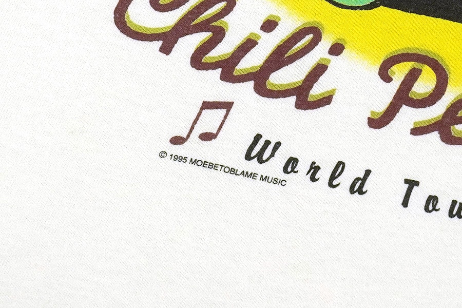 90's giant RED HOT CHILI PEPPERS ''World Tour 1996'' 両面プリント