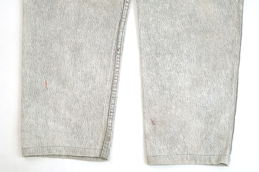 80's～ LEVI'S SILVERTAB DENIM SLACKS GREY (APPROX.W32.5 L28.5)