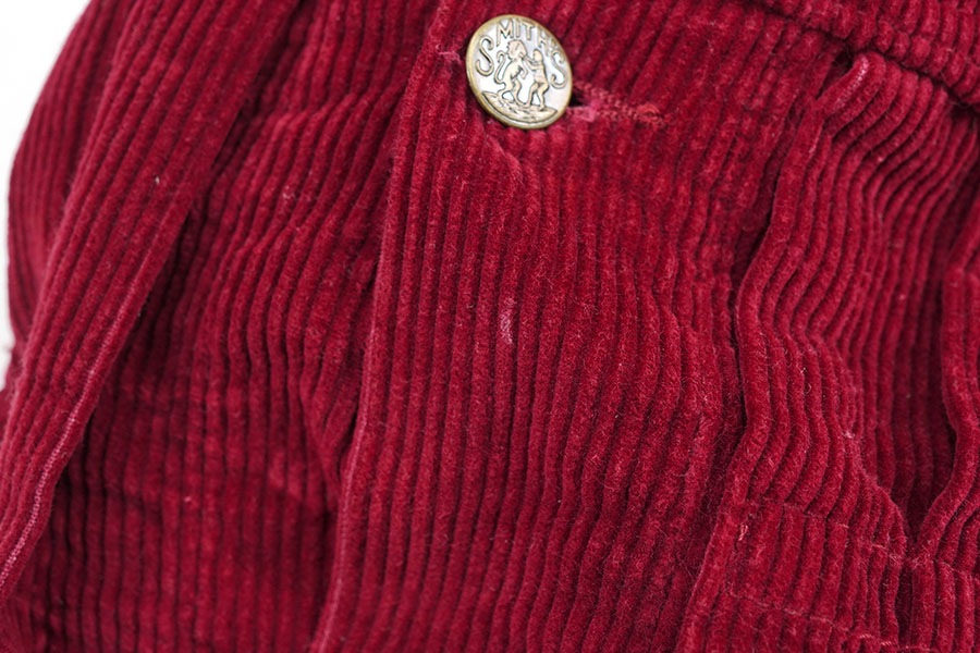 80's SMITH'S 2nd型 コーデュロイジャケット ハギ付き バーガンディ