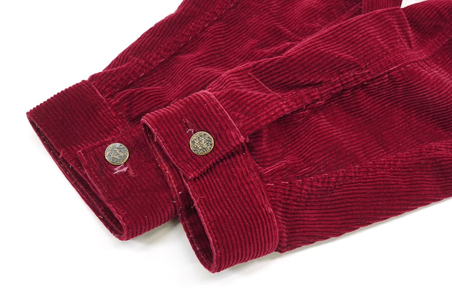 SMITH'S コーデュロイジャケット 2nd ハギ付 紫 USA製 80s 80's SMITH'S 2nd型 コーデュロイジャケット ハギ付き パープル 表記(M