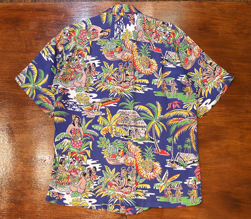 1950s HAWAIIAN SHIRT , Size M