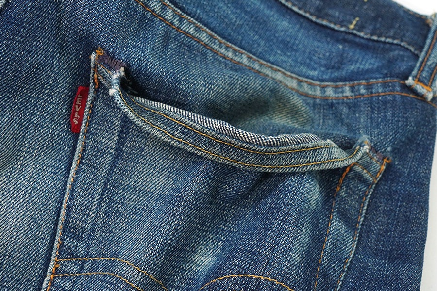 60'S LEVI'S 505 BIG E RED LINE JEANS (APPROX.W32 L34)