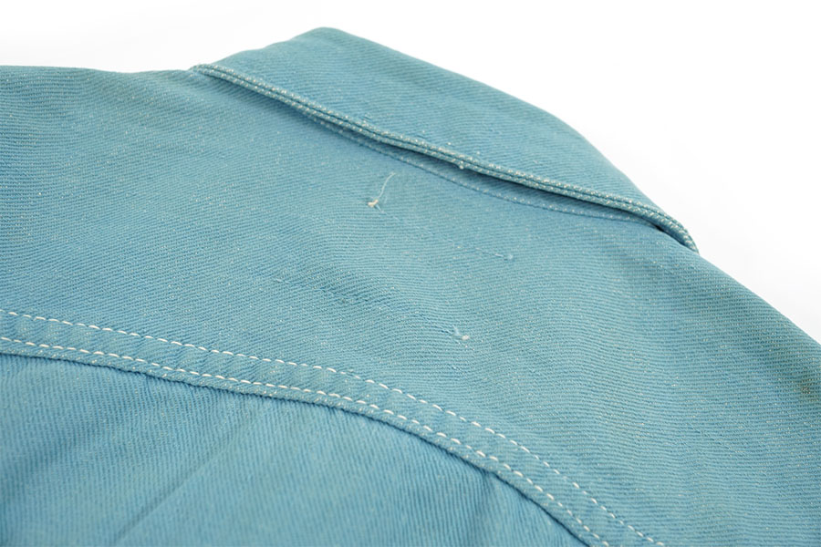 60's Wrangler 11MJタイプ デニムジャケット サックスブルー 表記(14