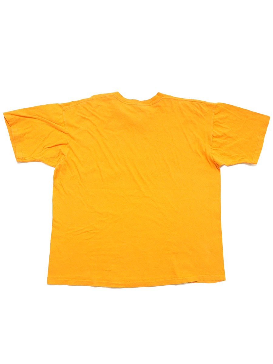 90's OLD GAP 100%コットン ノーポケットTシャツ オレンジ 表記(XL