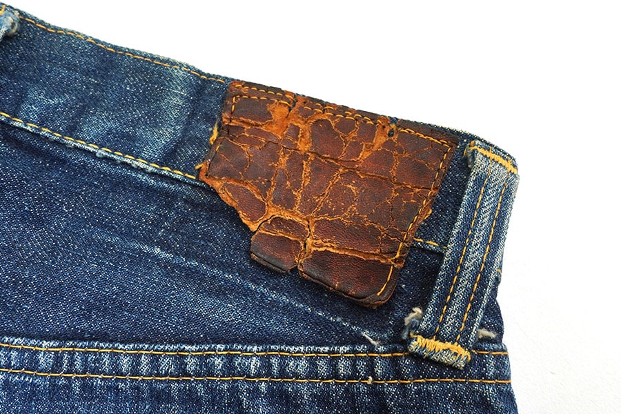 40's～ Levi's 503BXX デニムパンツ 渋雰囲気 実寸(29x28位) レザー