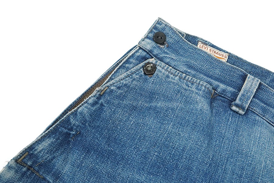 40's Levi's ロングホーン デニムランチパンツ 良雰囲気 実寸
