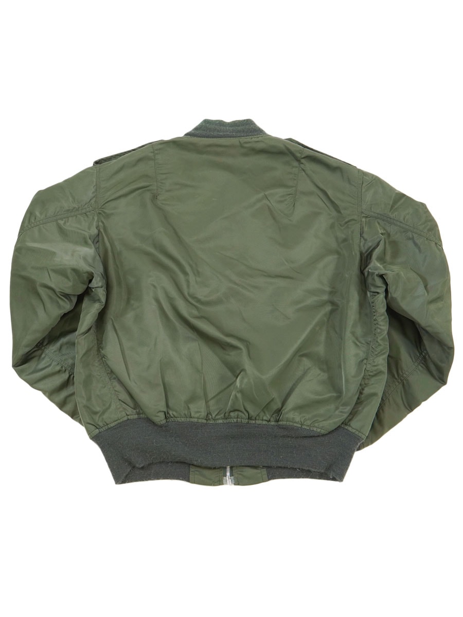 【極美品】80's ALPHA INDUSTRIES フライトジャケット L 80's~ ALPHA INDUSTRIES L-2B MIL-J-7448J フライトジャケット