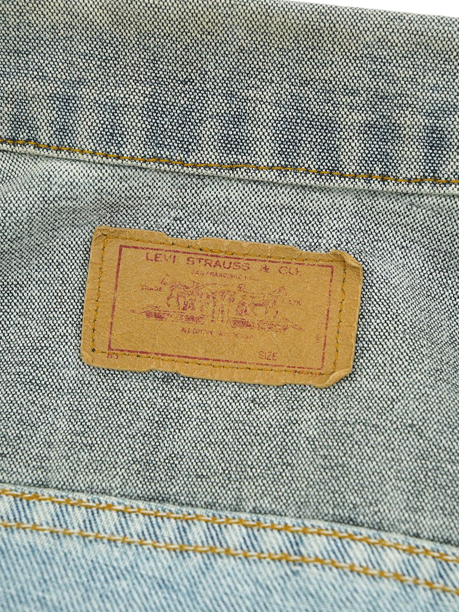 80'S LEVI'S 70506 2TONE DENIM JACKET RARE！ (APPROX.40) MADE IN USA 