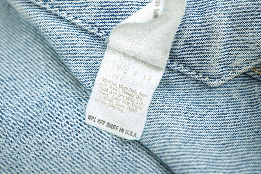 80'S LEVI'S 70506 2TONE DENIM JACKET RARE！ (APPROX.40) MADE IN USA 