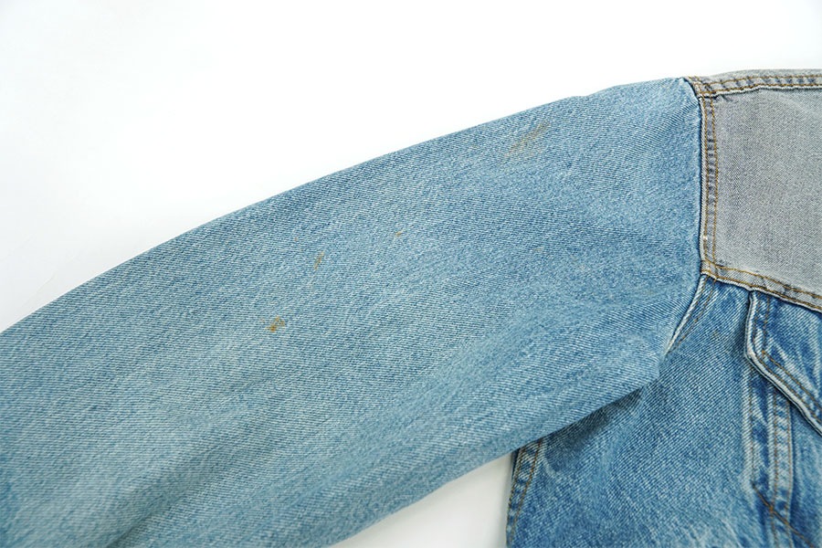 80'S LEVI'S 70506 2TONE DENIM JACKET RARE！ (APPROX.40) MADE IN USA 