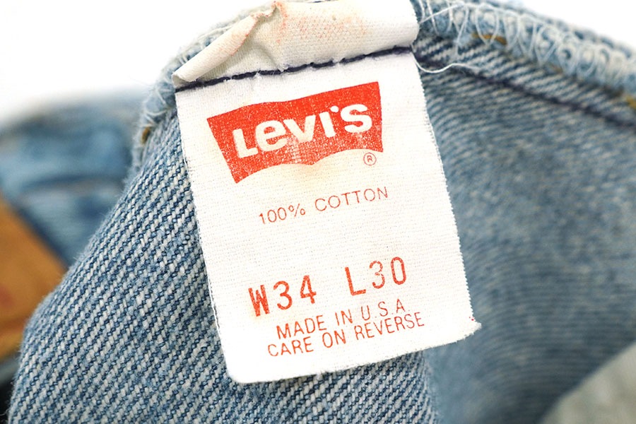 90'S LEVI'S 501 JEANS (SIZE.W34 L30) MADE IN USA | NEW ITEM